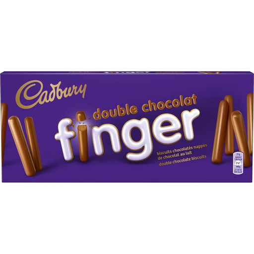 [0072417153211] CADBURY Finger Double Chocolate Biscuits 114 g