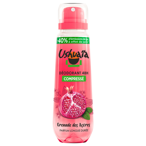[3600550995053] USHUAIA Déodorant Spray Compressé Grenade 100 ml