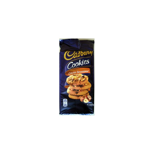 [0072417156069] CADBURY'S Chocolate Chip and Hazelnut Cookies 200 g