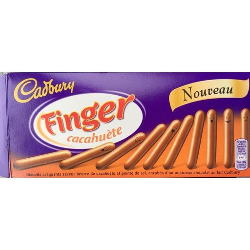 [0072417161858] CADBURY'S Finger Peanut 114 g