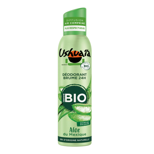 [3600551039817] USHUAIA Déodorant Bio Aloe du Mexique 125 ml