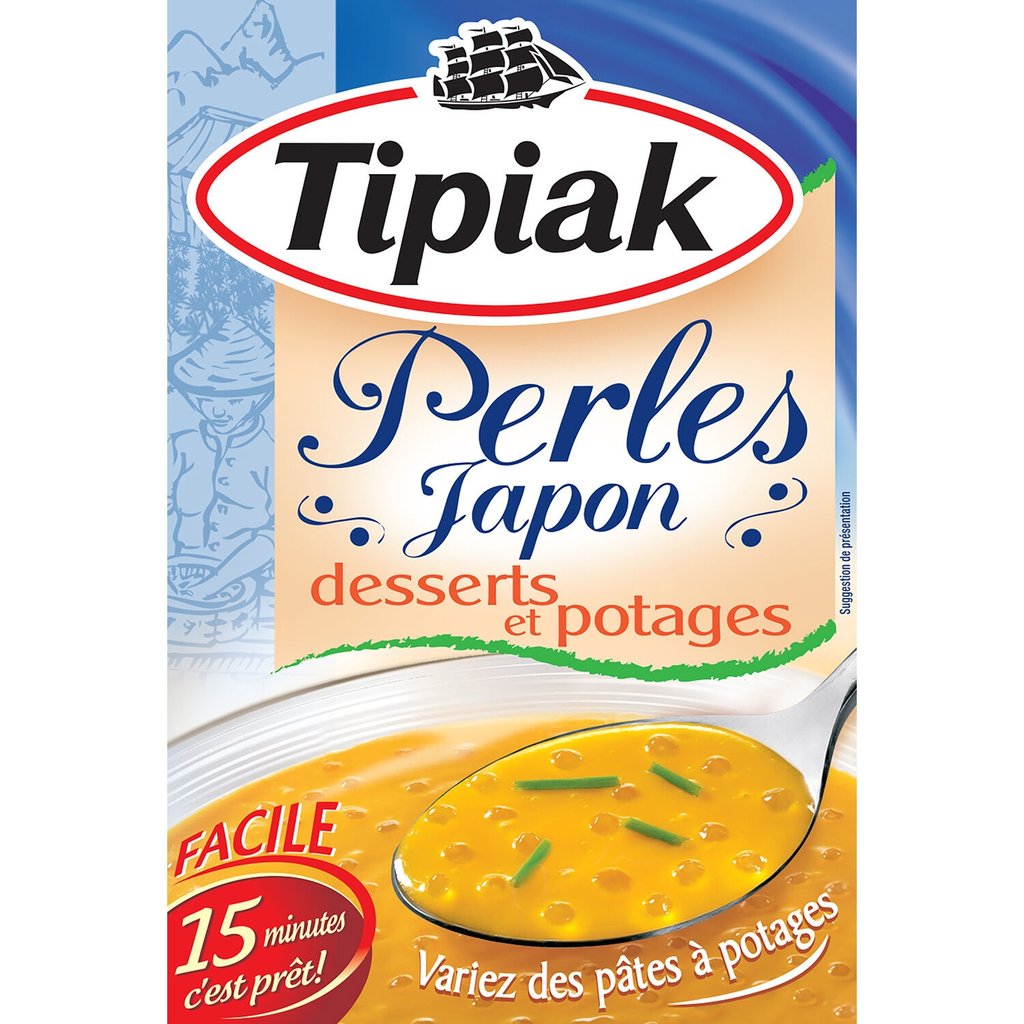 TIPIAK Japanese Pearls for soups and desserts 250 g