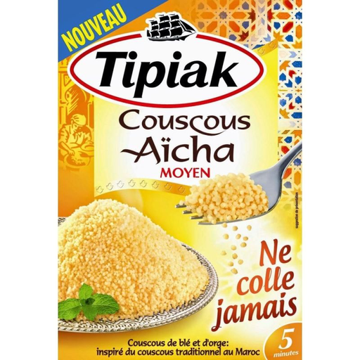 [3600900010764] TIPIAK Aicha Couscous 600 g