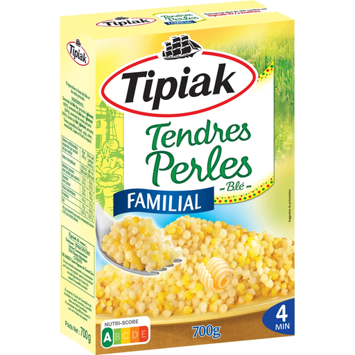 [3600900010986] TIPIAK Tendres perles de blé 700 g