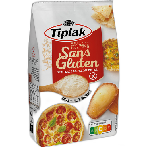 [3600900021005] TIPIAK Mezcla de féculas y harinas sin gluten 500 g