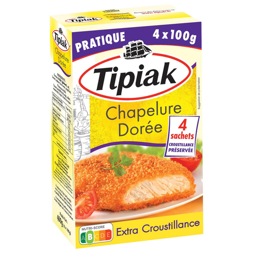 [3600900021036] TIPIAK Golden Breadcrumbs 400 g