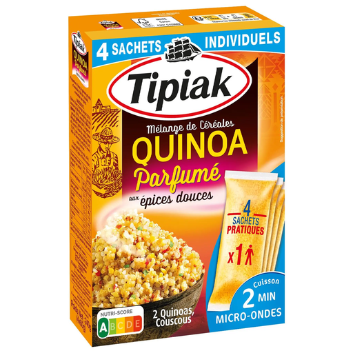 [3600900021876] TIPIAK Quinoa Parfumé aux Epices Douces 240 g