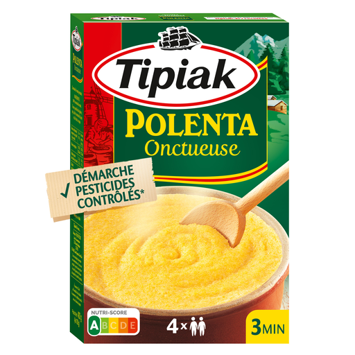 [3600900021890] TIPIAK Polenta Cremosa sem resíduos de pesticidas 400g