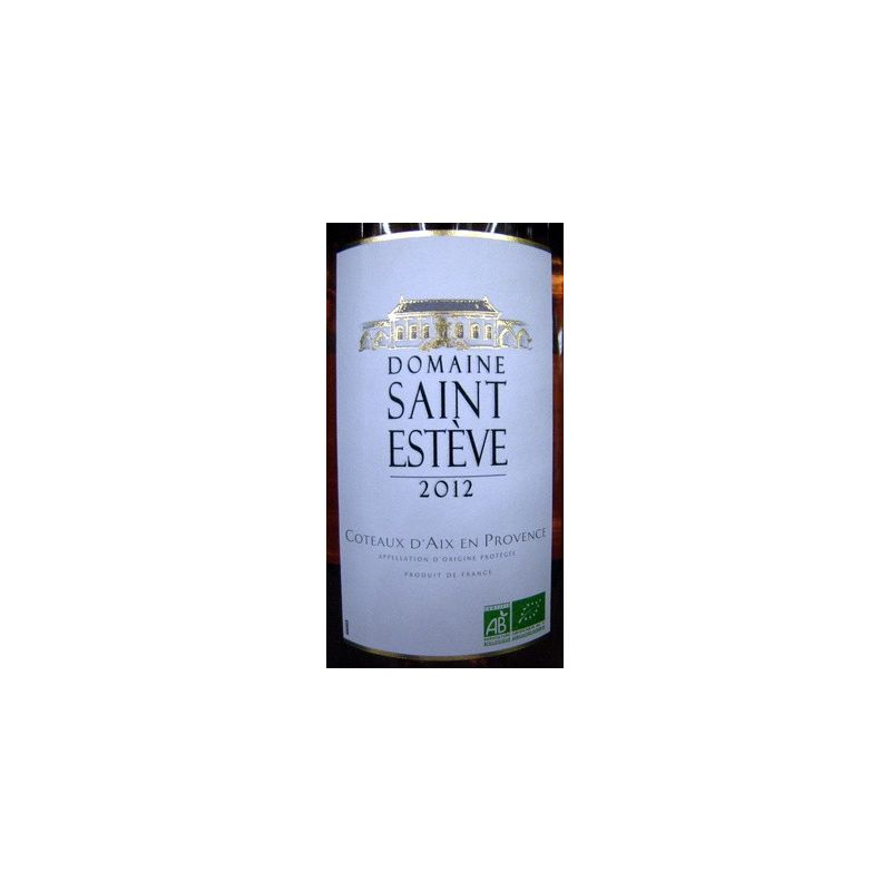 DOMAINE SAINT Estève Coteaux D Aix En Provence Rosé 75 cl