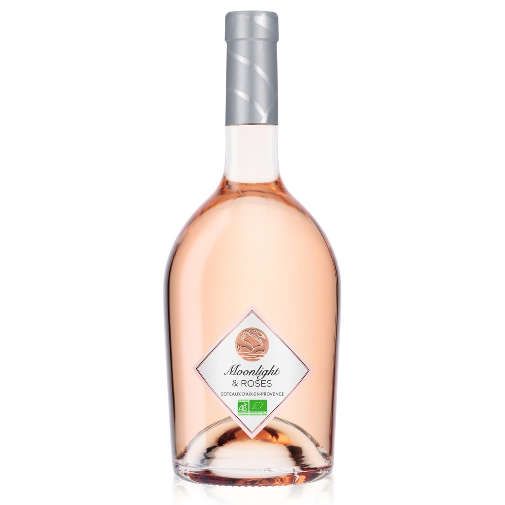 MOONLIGHT & ROSES Côteaux d'Aix en Provence AOP Organic 75 cl