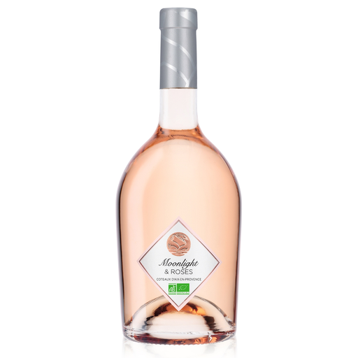 [3604894763880] MOONLIGHT & ROSES Côteaux d'Aix en Provence AOP Bio 75 cl