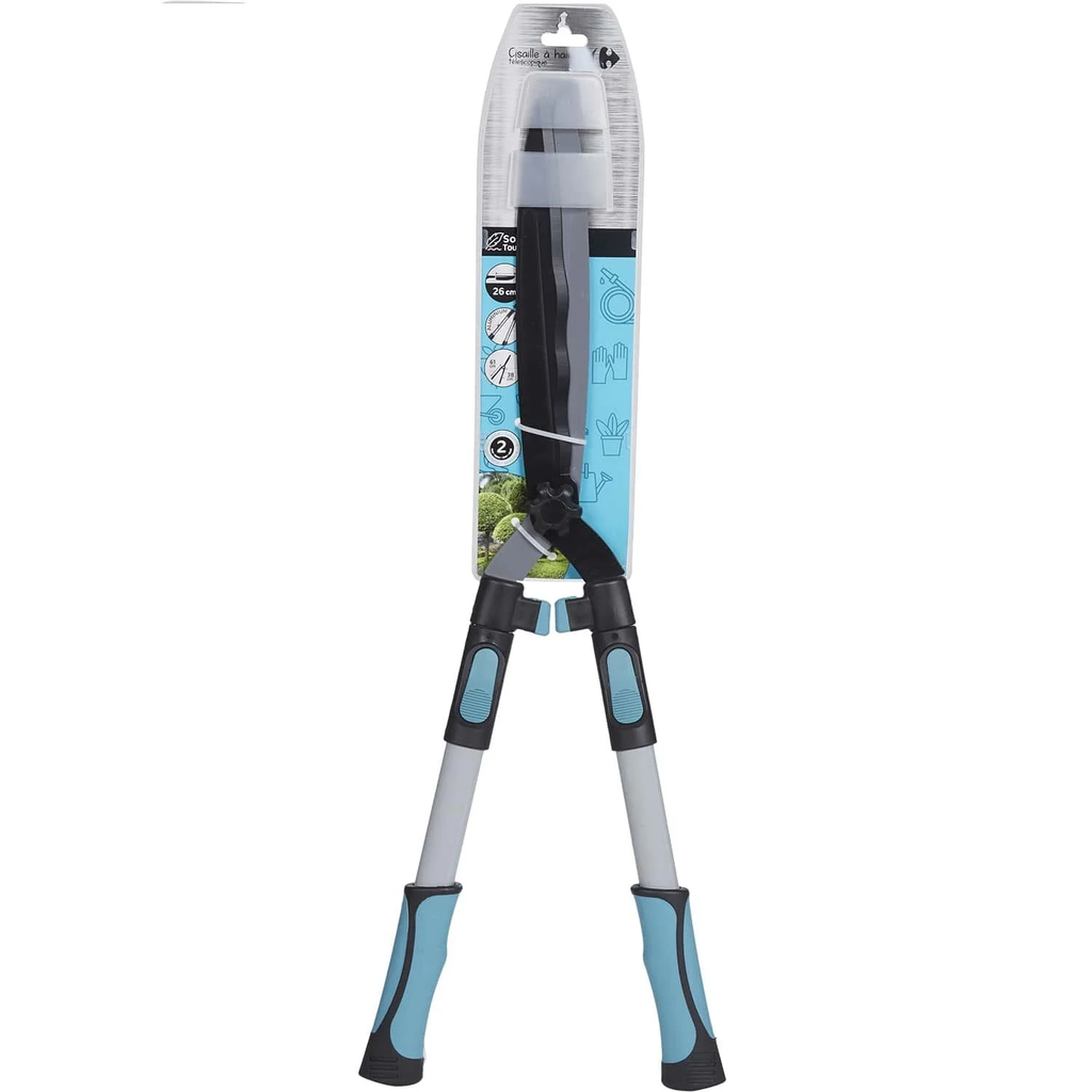 CARREFOUR Telescopic Hedge Shears 39-61cm unit
