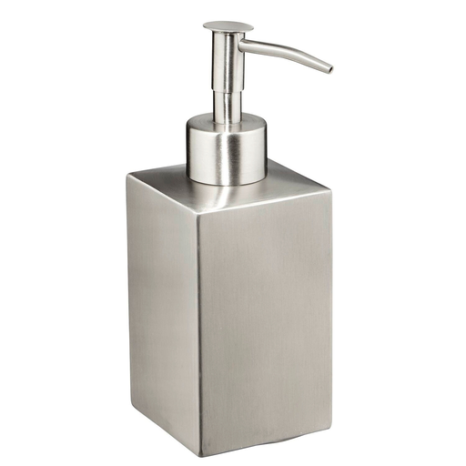 [3606601096748] CARREFOUR White Stainless Steel Soap Dispenser HOME 1 unit
