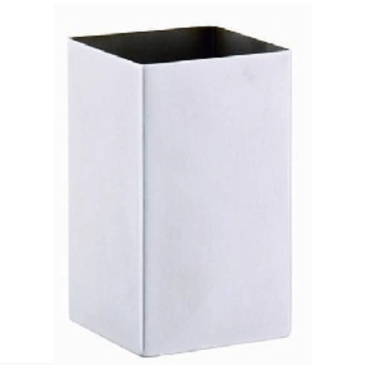 [3606601097646] CARREFOUR Toothbrush holder satin stainless steel HOME le verre
