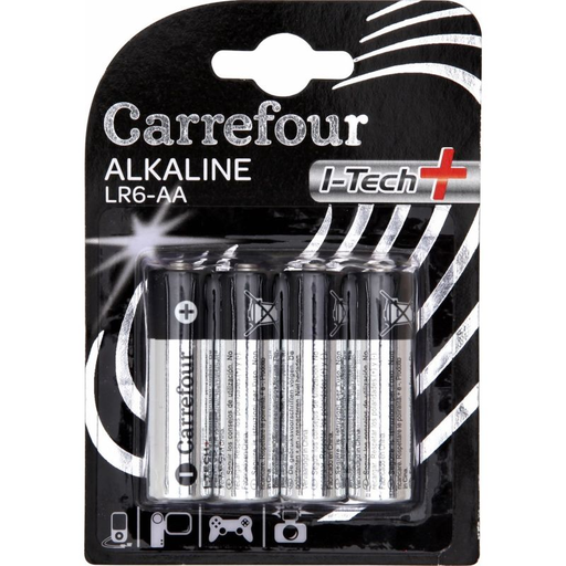 [3606604753945] CARREFOUR LR6 I-Tech Batteries 4-pack