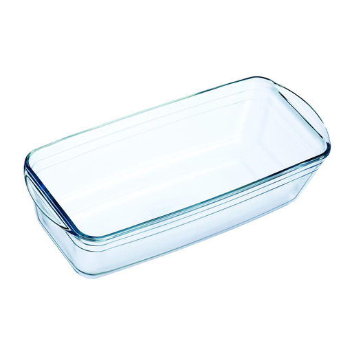 [3606605205566] CARREFOUR Rectangular Glass Loaf Pan 28x10cm Everyday HOME