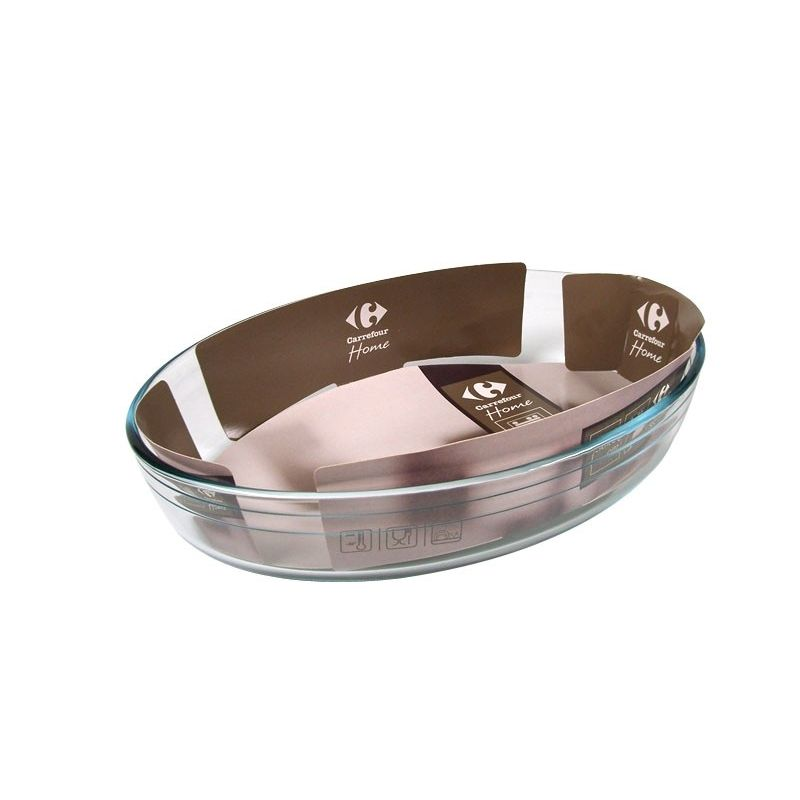 CARREFOUR Plat Oval 30X21 Crf Home