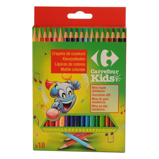 [3606605639514] GRAND JURY 18 Crayons De Couleur