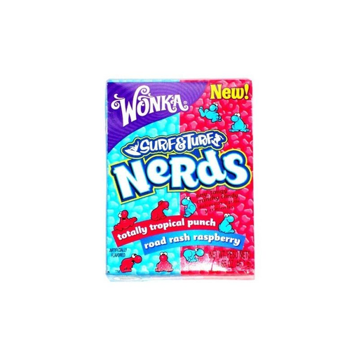[0079200002893] WONKA Surf & Turf Nerds Tangy Candy 46.7 g