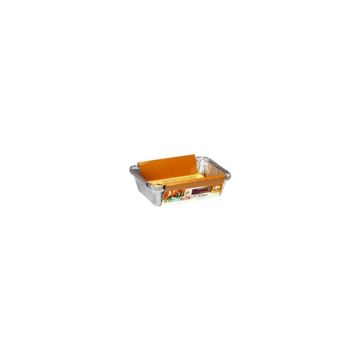 [3606605842853] CARREFOUR Barquettes Aluminium plates 1 L le paquet de 5