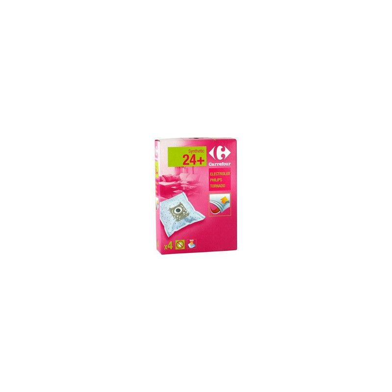 [3606606488210] Carrefour Sac D'Aspirateur Synthétique Philips Electrolux 24 - Crf