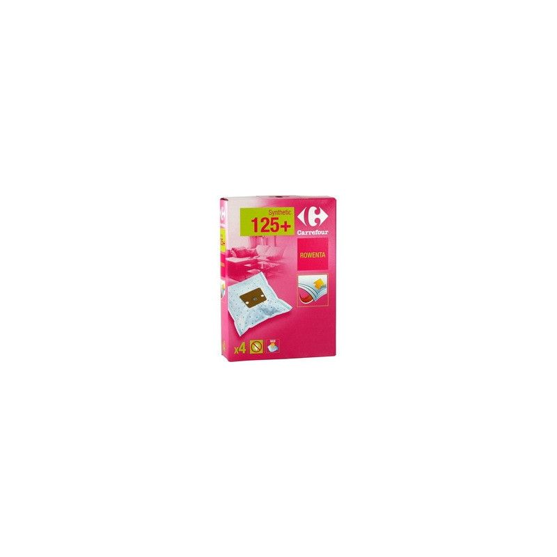 [3606606488302] Carrefour Sac D'Aspirateur En Synthétique Rowenta Neo 125 - Crf