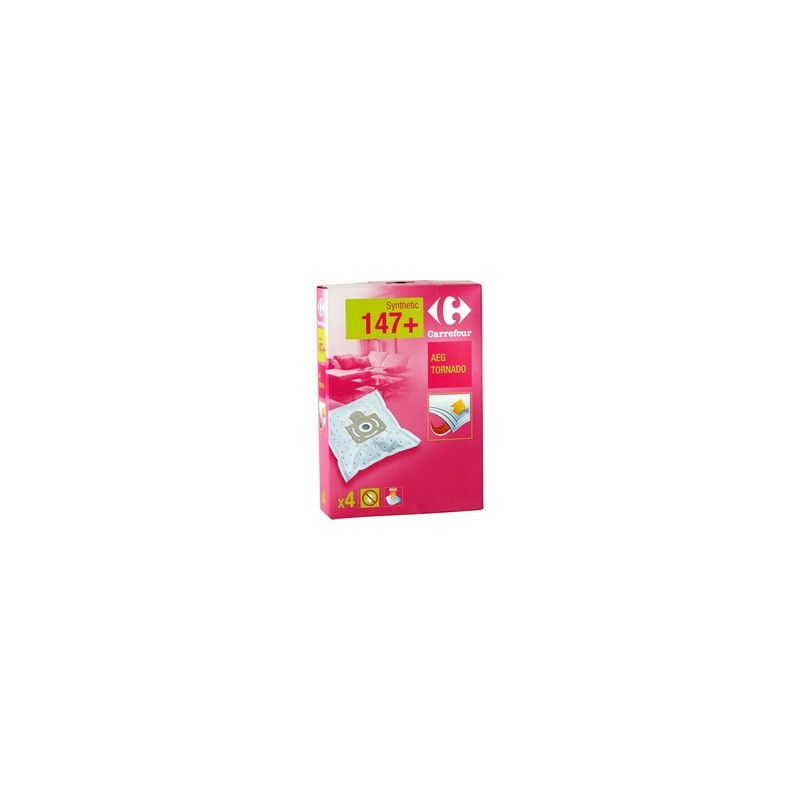 [3606606488357] Carrefour Sac D'Aspirateur Synthétique Aeg 147 - Crf