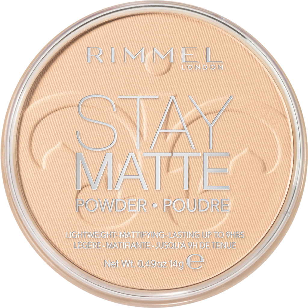 RIMMEL Polvos compactos Stay Matte Tono Light (001) 14g