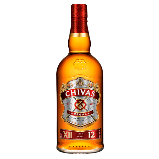 [0080432400432] CHIVAS REGAL Scotch Blended Whisky 12 Years Old 1 L