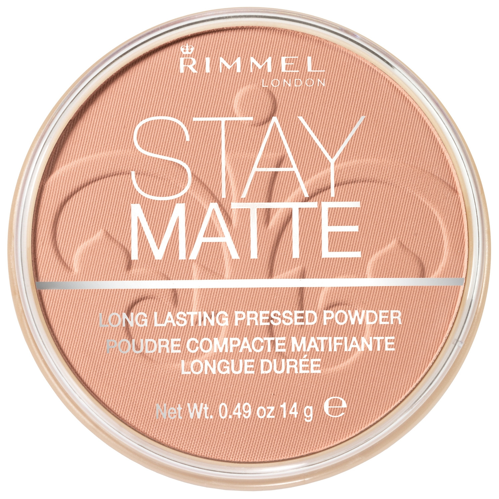 RIMMEL Polvos Compactos Stay Matte Tono Cashmere (008) - Palé