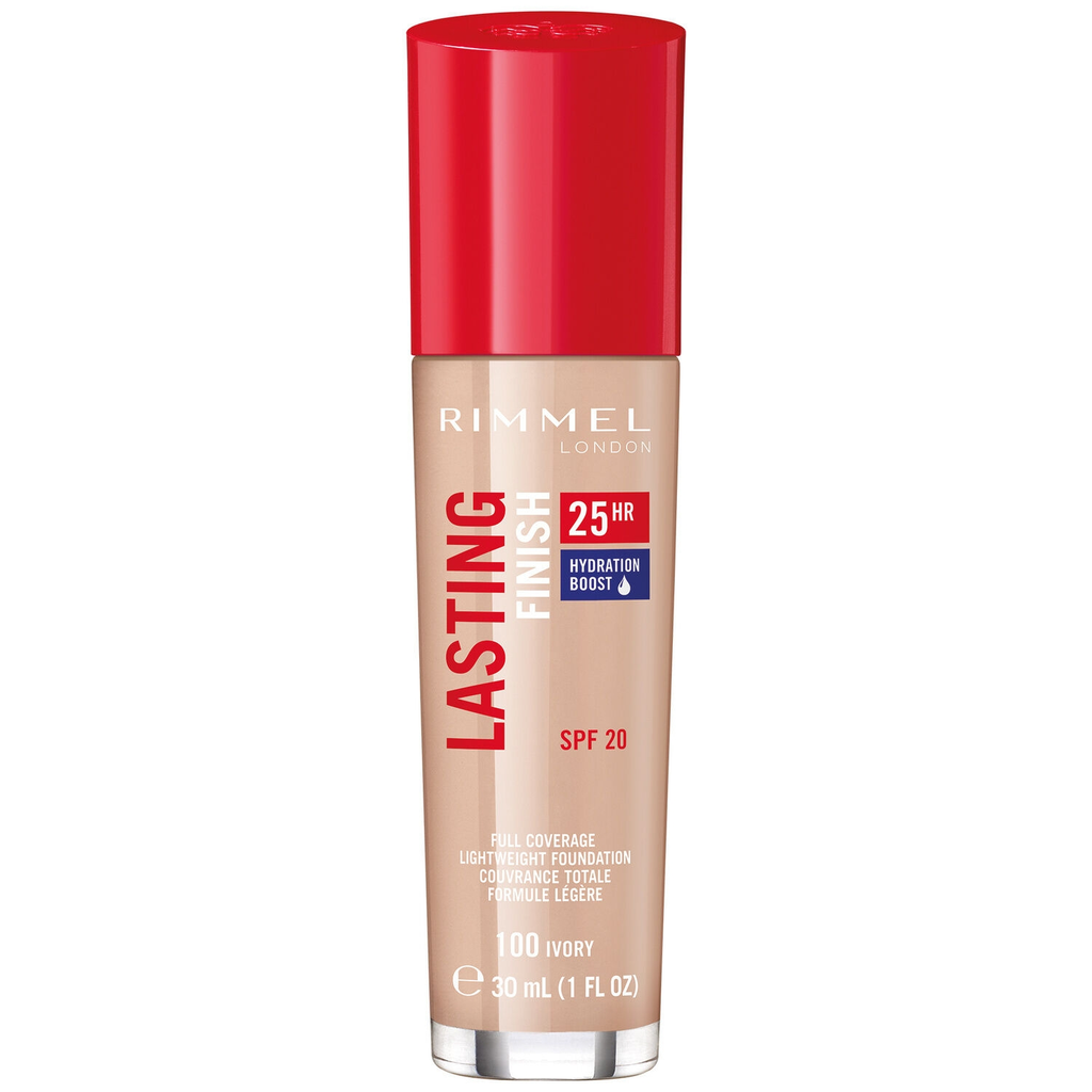 RIMMEL Base de maquilhagem líquida Lasting Finish Ivory 100 30 ml