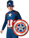 RUBIE'S Disfarce Captain America Escudo em plástico metalizado 30cm