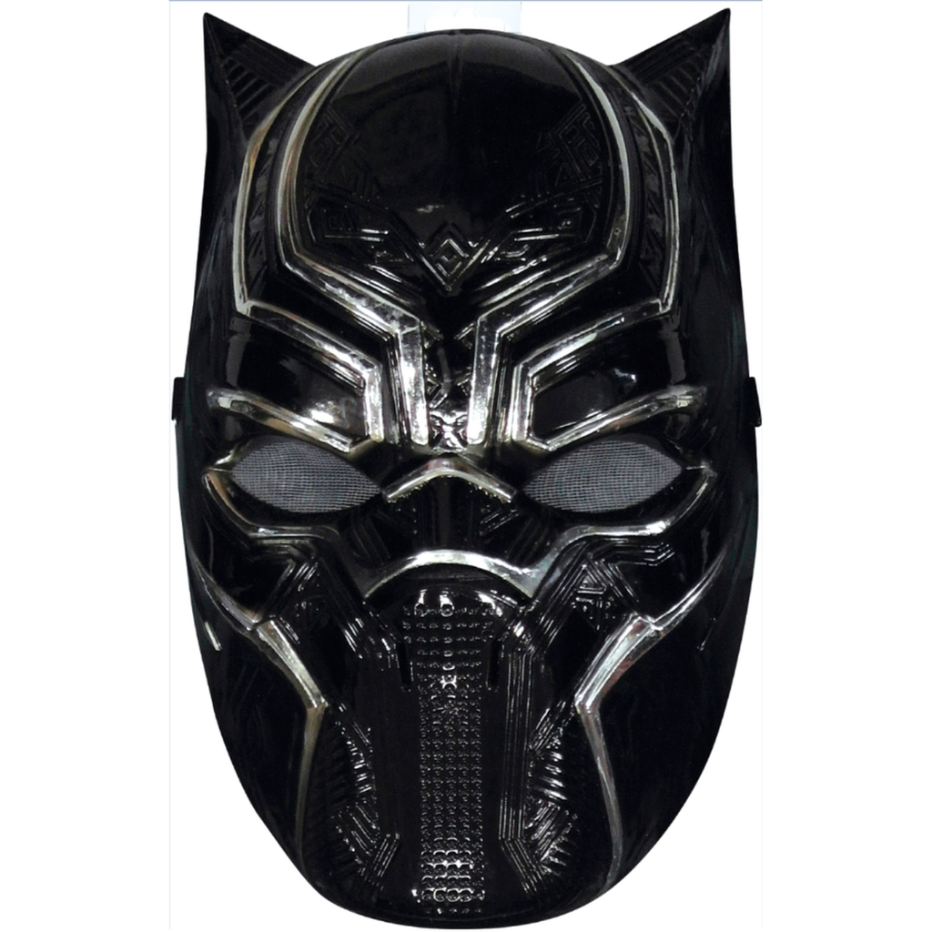 RUBIE'S Black Panther 1/2 Plastic Mask le masque