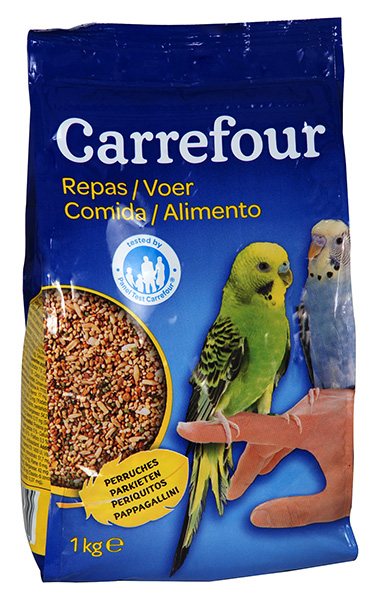 Carrefour Repas Perruche 1Kg Oiseaux Crf
