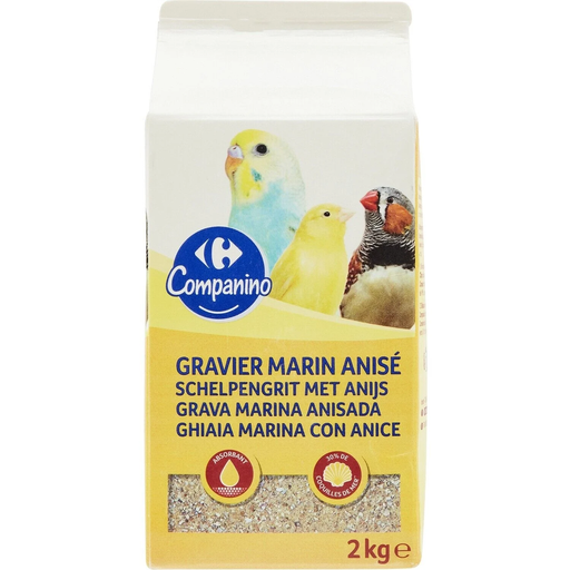 [3608141636279] CARREFOUR Gravilla Marina Anisada COMPANINO 2 kg