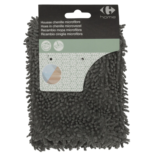 [3608141671324] CARREFOUR Serpillière housse chenille microfibre la housse chenille