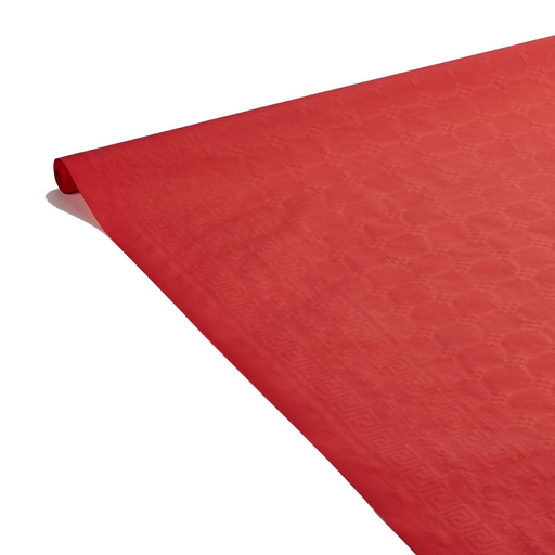 [3608141753662] CARREFOUR Nappe 7mx1,18m rouge HOME o rolo