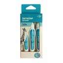 CARREFOUR Correcteurs stylo 8 ml le lot de 3