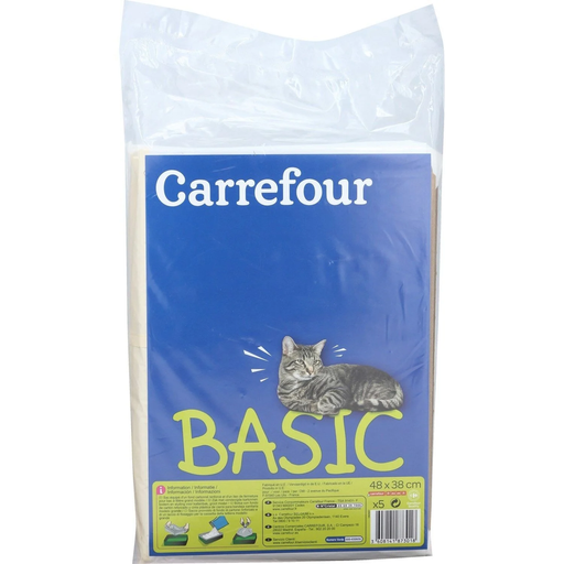 [3608141873018] CARREFOUR Sac à litière les 5 sacs