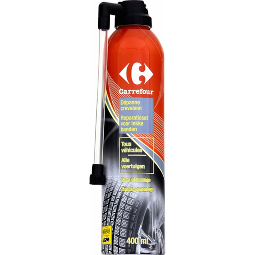 [3608143045611] CARREFOUR Tyre repair spray all vehicles 400 ml