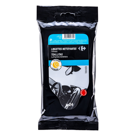 [3608143047790] CARREFOUR Lingettes vitres 24 lingettes