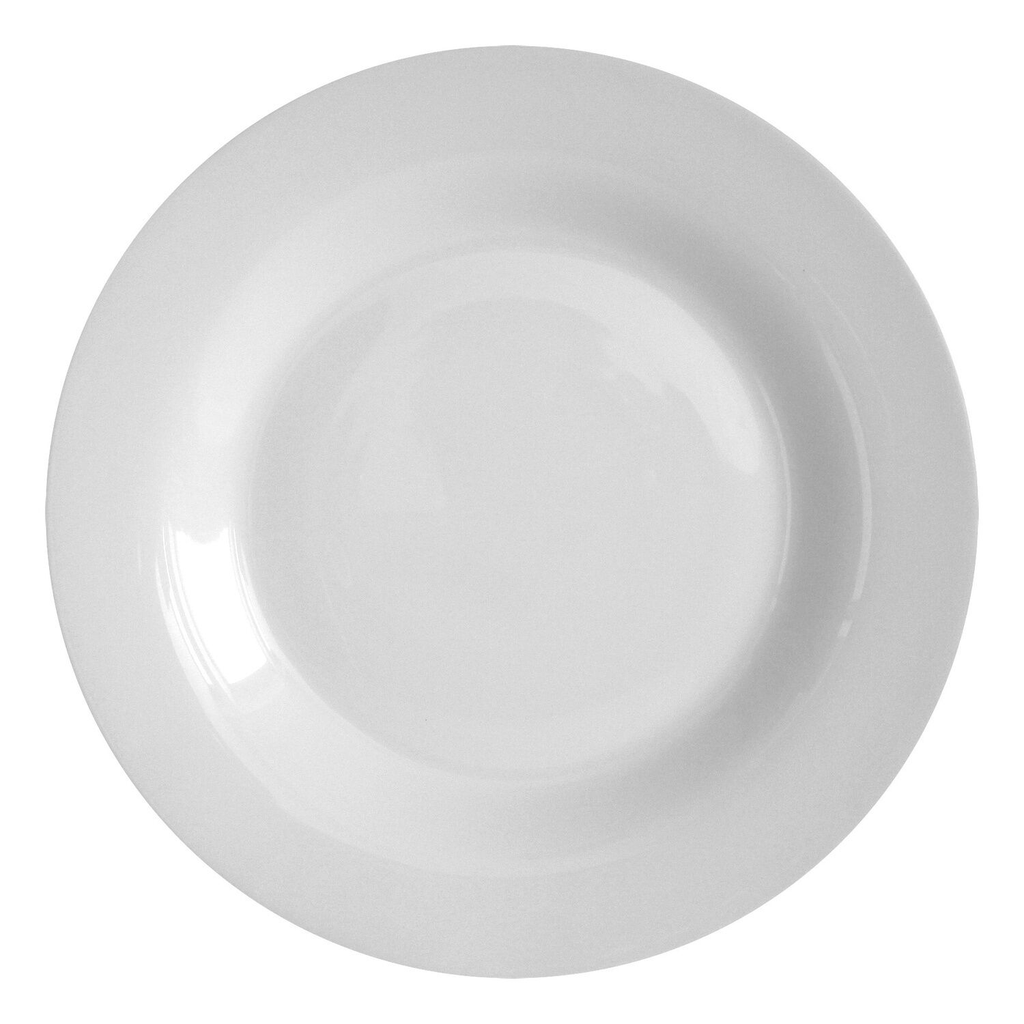 ARC FRANCE White Dinner Plate 25cm set of 6 plates