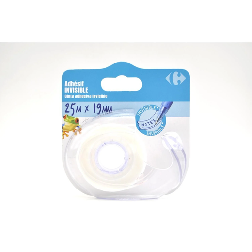 [3608143817119] CARREFOUR Ruban adhésif invisible 19mm x 25m