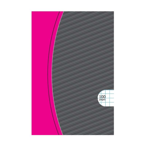 [3608143887228] CARREFOUR Inner Notebook 9X14 100 Pages Polypropylene