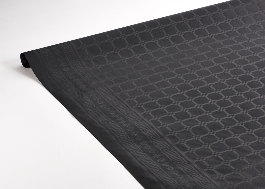 Carrefour Home Nappe Damassée 7M Noir