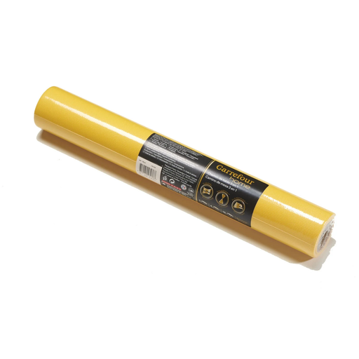 [3608144531366] CARREFOUR Table runner 3 in 1 yellow HOME per roll