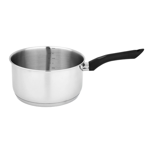 [3608144716312] CARREFOUR Casserole 12cm Stainless Steel Uncoated All Hobs Including Induction Very Day HOME