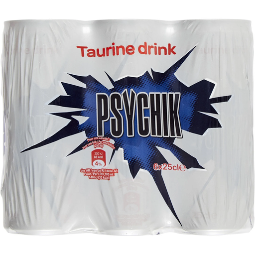 [3608330128561] PSYCHIK Energy Drink 6 x 25 cl