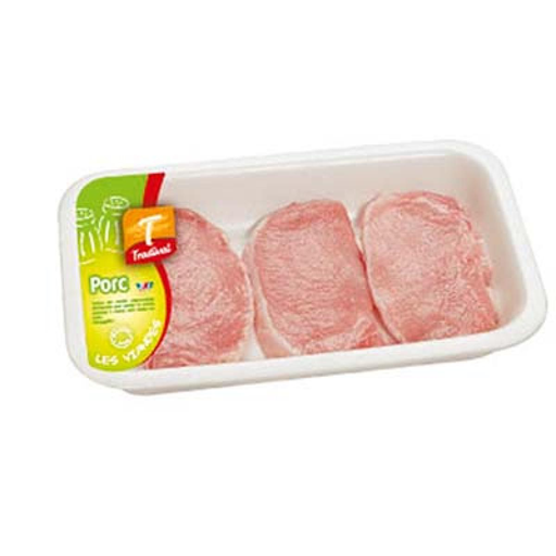 [3608568042189] TRADIVAL Côte de Porc sans os 3x100g