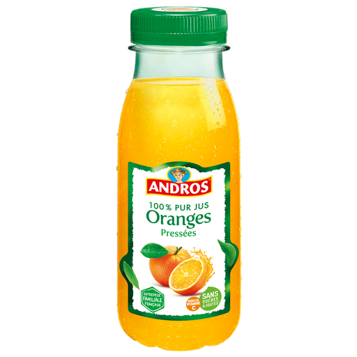 [3608580002611] ANDROS Jus d'orange 100% pur jus sans sucres ajoutés 25 cl